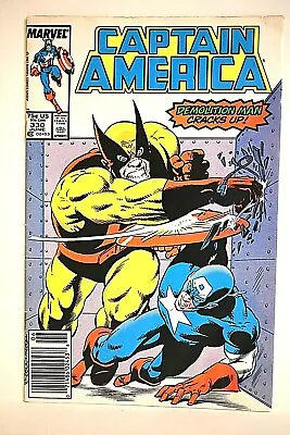 Buy MARVEL Captain America #330 1987 1st App Night Shift, Power Broker Revealed  • 5.60£
