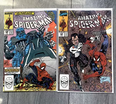 Buy Comics Bundle The Amazing Spider-man Issue 329 330 • 11£