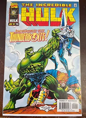 Buy Incredible Hulk #449 1st App. Thunderbolts Marvel Comic 1997 • 63.96£