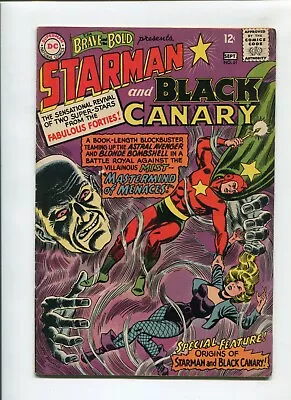 Buy The Brave And The Bold #61 (6.5) Origin Starman And Black Canary!! 1965 • 36.02£
