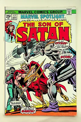Buy Marvel Spotlight #17 Son Of Satan (Sep 1974, Marvel) - Good/Very Good • 3.99£