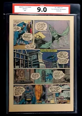 Buy Batman #232 CPA 9.0 Single Page #3/4 1st PAGE App. Ra's Al Ghul Neal Adams Art • 158.59£