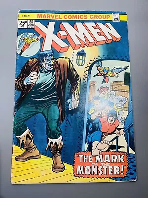 Buy X-Men #88 Marvel, 1974 Frankenstein, 1st Print GLOSSY & BRIGHT • 23.90£