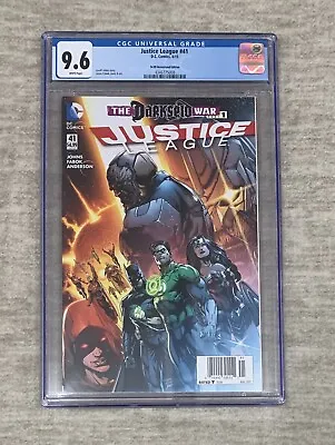 Buy Justice League 41 New 52/1st Grail Newsstand CGC 9.6 Super Rare!!!!! • 31.53£
