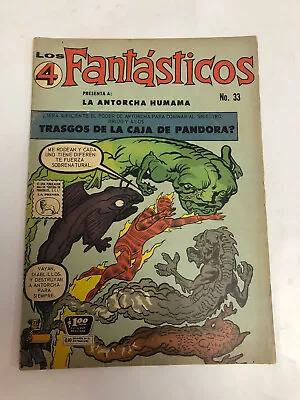 Buy LOS 4 FANTASTICOS  #33 1964 La Prensa MEXICO COMIC  Strange Tales # 109 CIRCE  • 101.70£