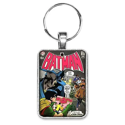 Buy Batman #222 Cover Key Ring Or Necklace Beatles Homage Classic Comic Book Jewelry • 10.23£