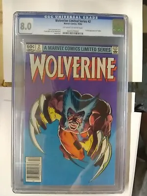Buy Wolverine 2 Cgc 8.0 • 185£