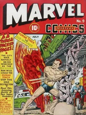Buy Marvel Mystery Comics #9 NEW METAL SIGN: Human Torch Versus The  Sub-Mariner • 26.82£
