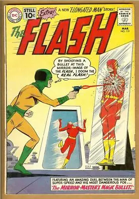 Buy Flash #119 VG+ (1961 DC) Mirror Master Elongated Man • 66.98£