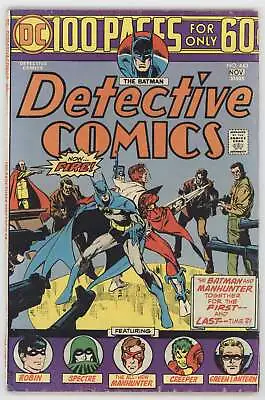 Buy Batman Detective Comics 443 DC 1974 FN VF Jim Aparo Hawkman Green Lantern Spectr • 26.76£