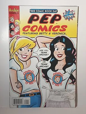 Buy Pep Comics Betty And Veronica Free Comic Book Day #1 Archie 2011 • 6.35£