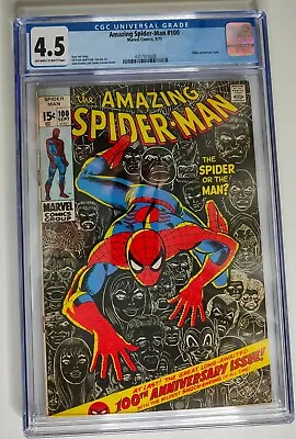 Buy Amazing Spider-Man #100 CGC 4.5 OW/W • 129£