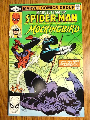 Buy Marvel Team-Up #95 Frank Miller Cover Key VF+ 1st Mockingbird Spider-man MCU • 48.54£