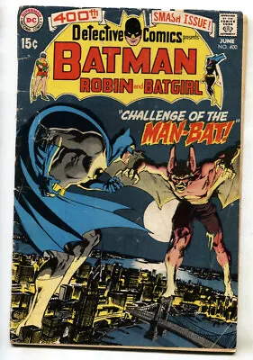 Buy Detective  #400 Comic Book 1st MAN-BAT Neal Adams Batman DC • 207.53£