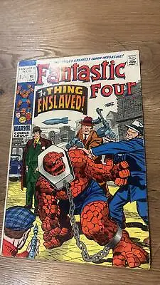 Buy Fantastic Four #91 - Marvel Comics - 1969 • 19.95£
