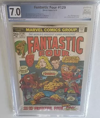 Buy Fantastic Four #129 NOT CGC PGX GRADED 7.0 D • 71.96£