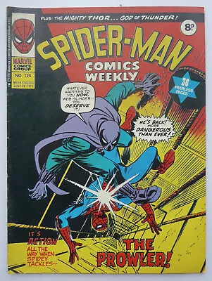 Buy Spider-Man Comics Weekly #124 Marvel Comics Group UK  28 June 1975 FN+ 6.5 • 5.99£
