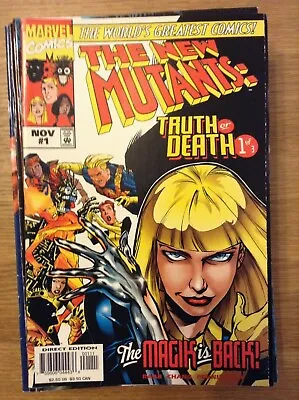 Buy New Mutants Truth Or Death Issue 1 Of 3 (VF) - November 1997 - Discounted Post • 1.50£