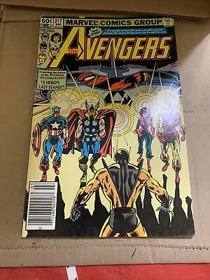 Buy Avengers #217  (1982, Marvel) • 12.06£