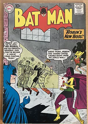 Buy Batman #137 February 1961 1st Mister Marvel Key 🔑 10 Cent Robin’s New Boss! • 79.99£