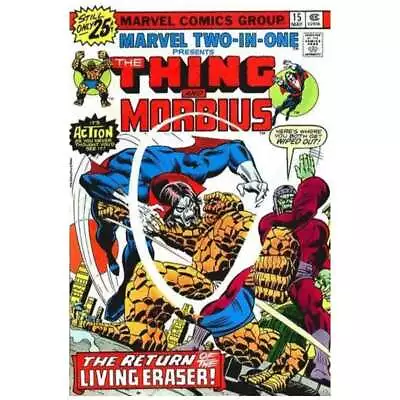 Buy Marvel Two-In-One (1974 Series) #15 In F +. Marvel Comics [j~(stamp Included) • 6.84£