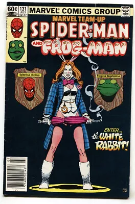 Buy Marvel Team-up #131--1st White Rabbit--Spider-Man --NEWSSTAND--VG • 26.52£