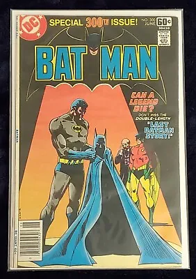 Buy Batman #300 (1978, DC) 100 Pg Anniversary - Classic Giordano Cover - VF+!!! • 19.76£