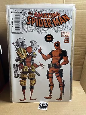 Buy Amazing Spider-Man #611 Deadpool Team Up Skottie Young Cover 1st Lady Stilt • 31.96£