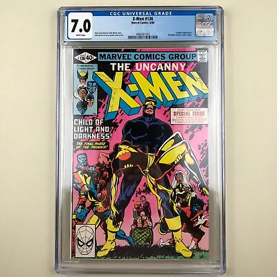 Buy Uncanny X-Men #136 (1980) CGC 7.0, Jimmy Carter Cameo Appearance • 59.96£