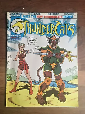 Buy Thundercats # 69 UK With Poster - VF 1st Print 1988 (Marvel Comics) • 6.49£