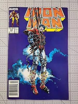 Buy Iron Man #232 • Newsstand •  The Armor Wars Story •  Final Chapter • Marvel 1987 • 4.74£