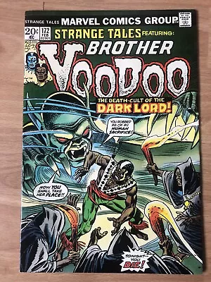 Buy Strange Tales Brother Voodoo # 172 Vfn Cents Bronze Age Marvel • 10£