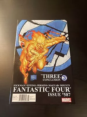 Buy Fantastic Four #587 (9.2 Or Better) $3.99 Newsstand Price Variant  - 2011 • 15.98£