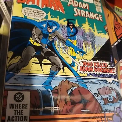 Buy DC Comics The Brave And The Bold: Batman And Adam Strange #190 September 1982 • 6.43£