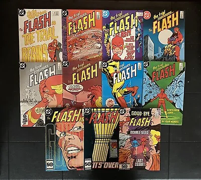 Buy The Flash #340 - 350 DC Comics 1984 “The Trial Of The Flash” Complete Story Arc • 59.13£