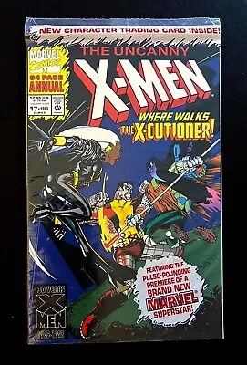 Buy UNCANNY X-MEN ANNUAL #17 Hi-Grade 1st X-Cutioner Poly Sealed W/Card Marvel 1993 • 10.83£