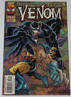 Buy Marvel Comics 1997 VENOM TOOTH & CLAW #3 News Stand Edition Comic Book • 12.35£