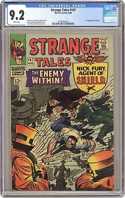 Buy Strange Tales #147 CGC 9.2 1966 4028458019 • 149.53£