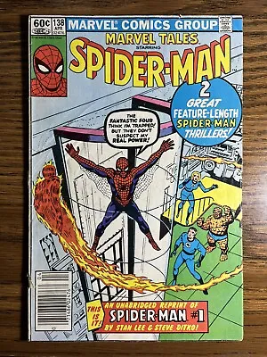 Buy Marvel Tales 138 Spider-man Newsstand Reprint Amazing Spider-man 1 Marvel 1982 • 19.75£