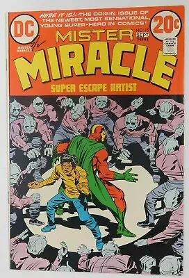 Buy MISTER MIRACLE #15 - Kirby Cover, Art, & Story - FN 1973 DC Vintage Comic • 15.06£