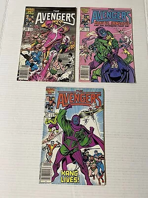 Buy Avengers #267, 268 & 269 (Marvel, 1986) Kang Dynasty Set 1st Council Of Kangs • 31.53£