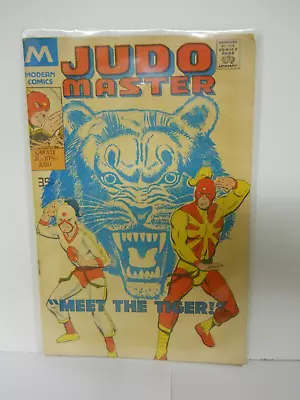 Buy Vintage Comic Book Judo Master #93,  Meet The Tiger! , Modern Comics, 1977 #432 • 7.87£