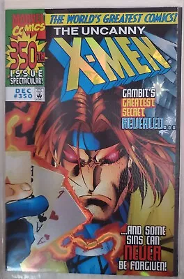 Buy Uncanny X-Men #350 (1st Series) Marvel Comics - 1997 Holographic Cover • 16.09£