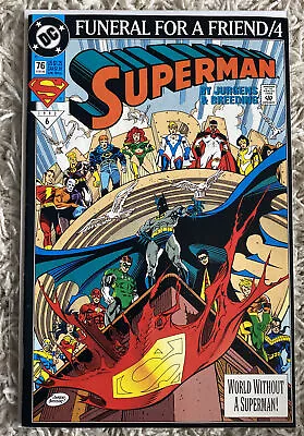 Buy Superman #76 DC Comics 1993 Sent In A Cardboard Mailer • 3.99£