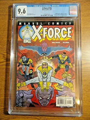 Buy X-Force #116 Key CGC 9.6 NM+ 1st U-Go Girl Doop X-Statix Zeitgeist X-men Marvel • 141.29£