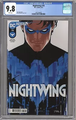 Buy Nightwing #78 (2021) CGC 9.8 NM/M - 1st Appearance Of Melinda Zucco - 1st Print • 135.92£