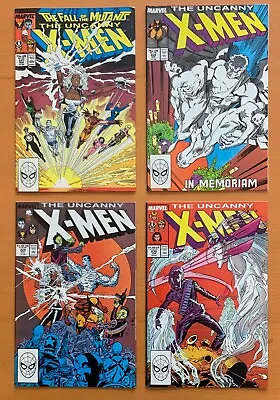 Buy Uncanny X-Men #227, 228, 229 & 230 (Marvel 1988) 4 X VF+/- Condition Comics • 20.21£