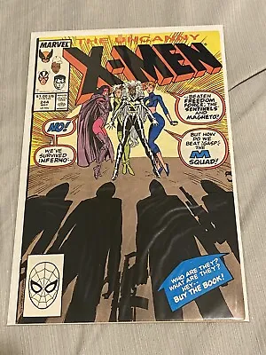 Buy The Uncanny X-Men #244 1st Jubilee Marvel 1989 • 15.84£