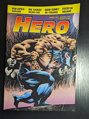 Buy Hero Illustrated Number 4 October 1993 Batman Bane Cover Comic Book Previews • 10.95£
