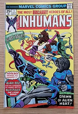 Buy The Inhumans #1. First In Series - George Perez. Marvel Key Comic. CENTS • 15£